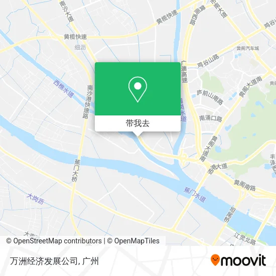 万洲经济发展公司地图
