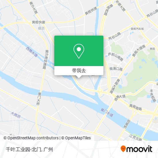 千叶工业园-北门地图