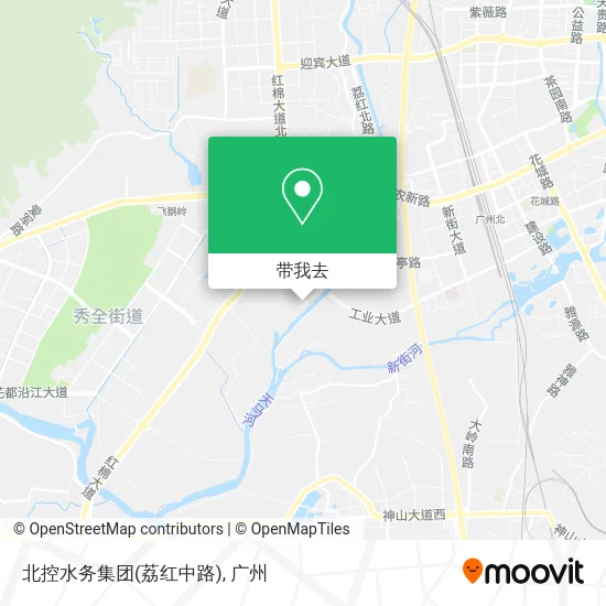 北控水务集团(荔红中路)地图