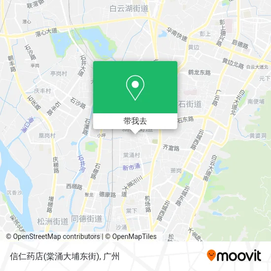 信仁药店(棠涌大埔东街)地图