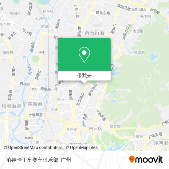泊神卡丁车赛车俱乐部地图