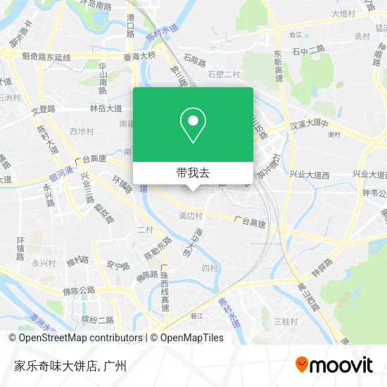 家乐奇味大饼店地图