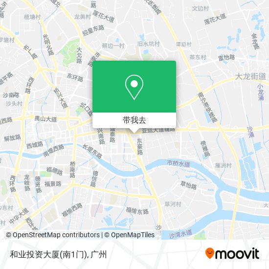 和业投资大厦(南1门)地图