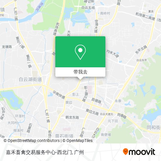 嘉禾畜禽交易服务中心-西北门地图