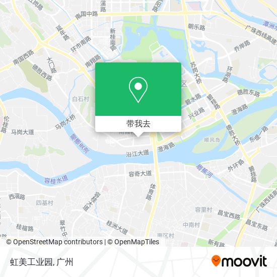 虹美工业园地图