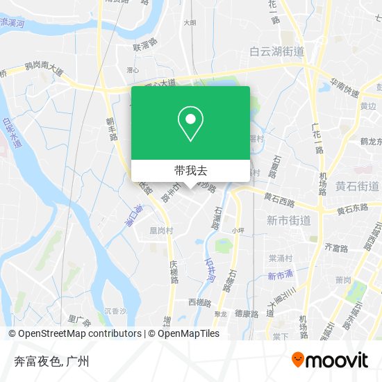 奔富夜色地图