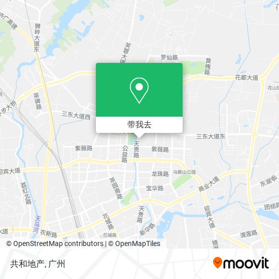 共和地产地图