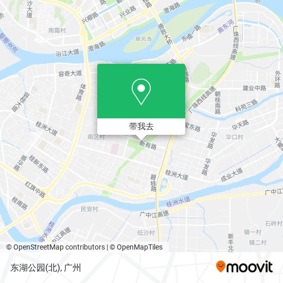 东湖公园(北)地图