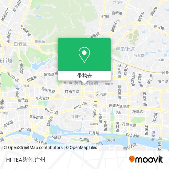 HI TEA茶室地图