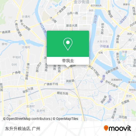 东升升粮油店地图