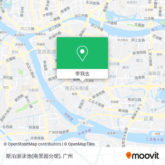 斯泊游泳池(南景园分馆)地图