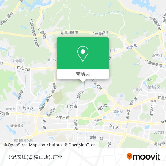 良记农庄(荔枝山店)地图