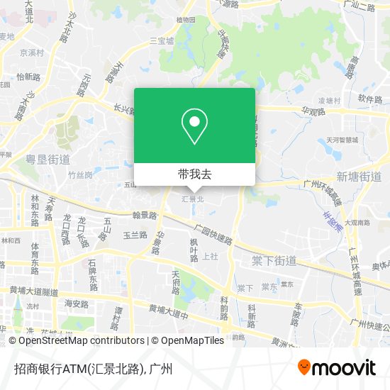 招商银行ATM(汇景北路)地图