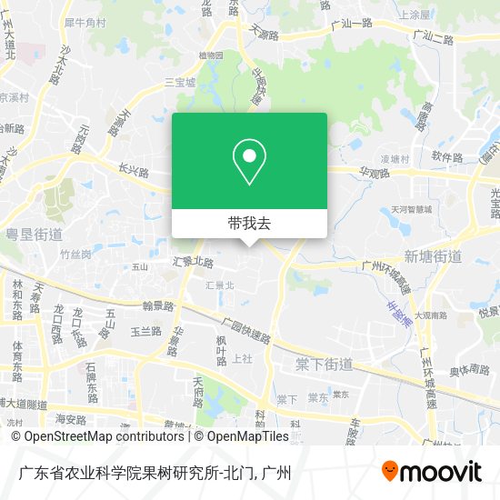 广东省农业科学院果树研究所-北门地图