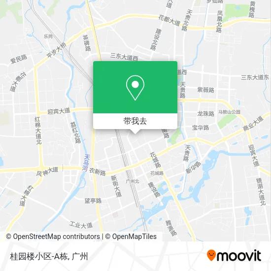 桂园楼小区-A栋地图