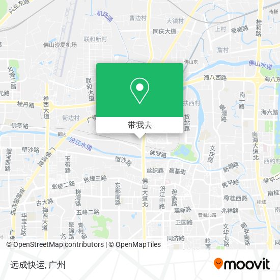远成快运地图