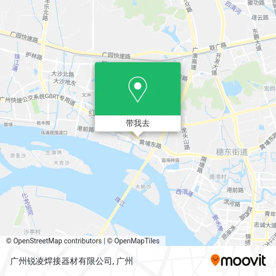 广州锐凌焊接器材有限公司地图