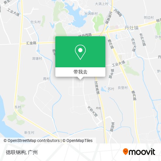 德联钢构地图