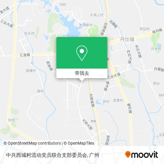 中共西城村流动党员联合支部委员会地图