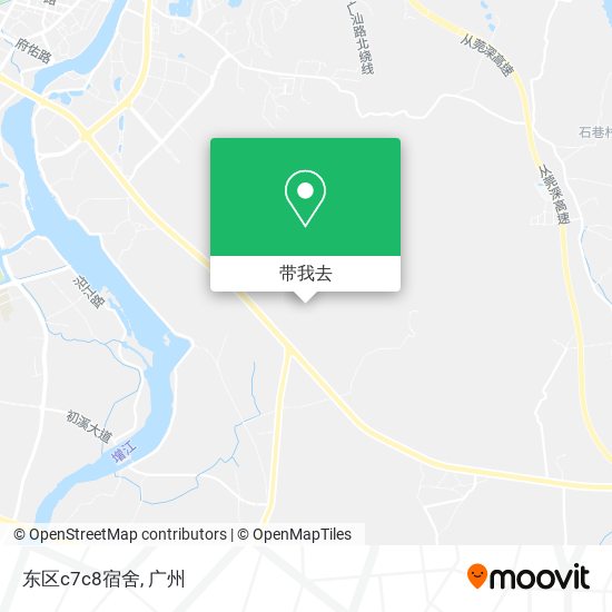 东区c7c8宿舍地图