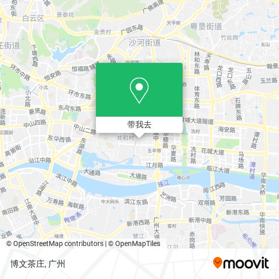 博文茶庄地图