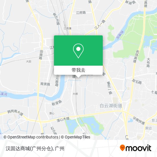 汉固达商城(广州分仓)地图