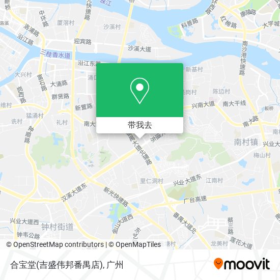 合宝堂(吉盛伟邦番禺店)地图