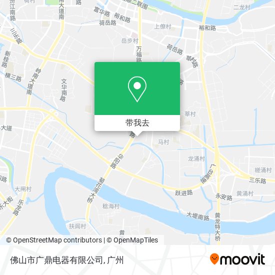 佛山市广鼎电器有限公司地图