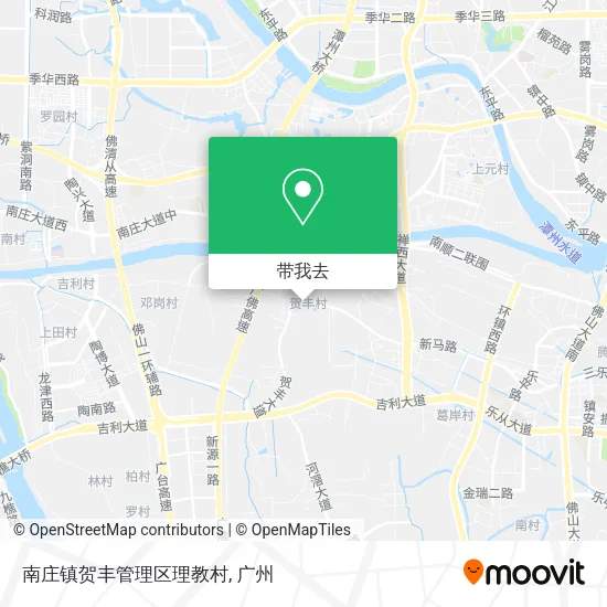 南庄镇贺丰管理区理教村地图
