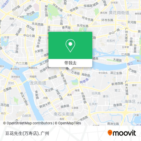 豆花先生(万寿店)地图