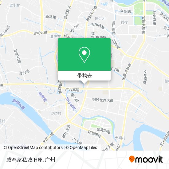 威鸿家私城-H座地图