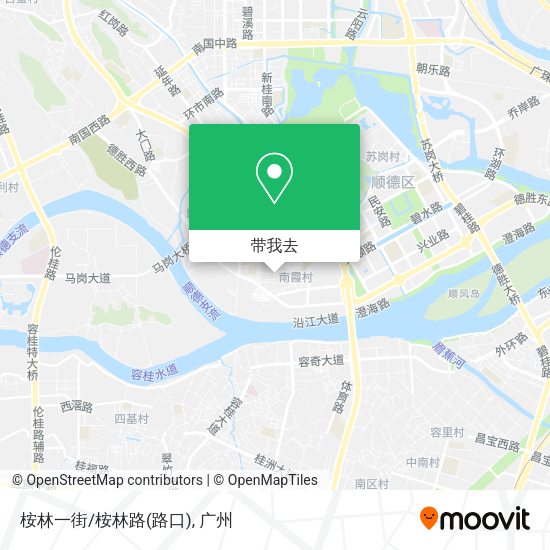 桉林一街/桉林路(路口)地图