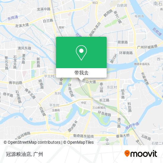 冠源粮油店地图
