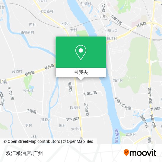 双江粮油店地图