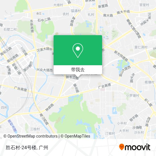 胜石村-24号楼地图