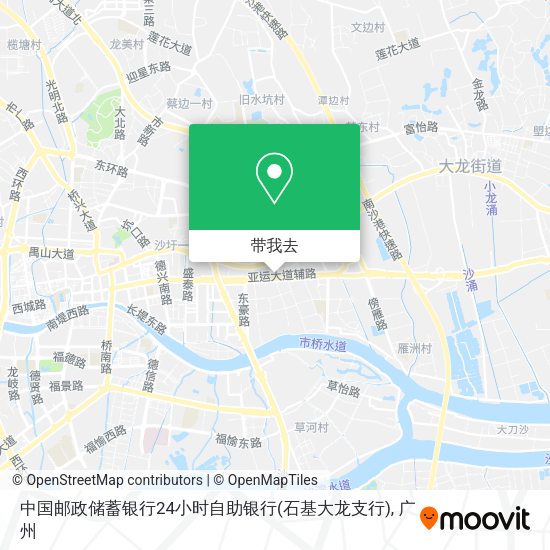 中国邮政储蓄银行24小时自助银行(石基大龙支行)地图