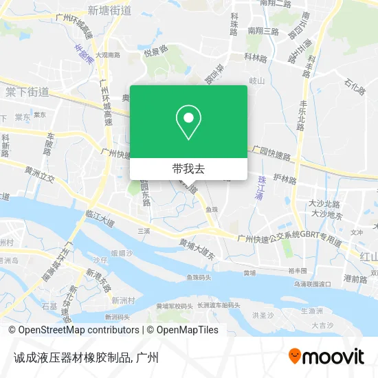诚成液压器材橡胶制品地图