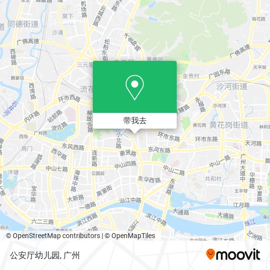 公安厅幼儿园地图