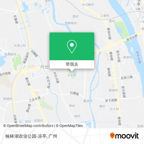 翰林湖农业公园-凉亭地图
