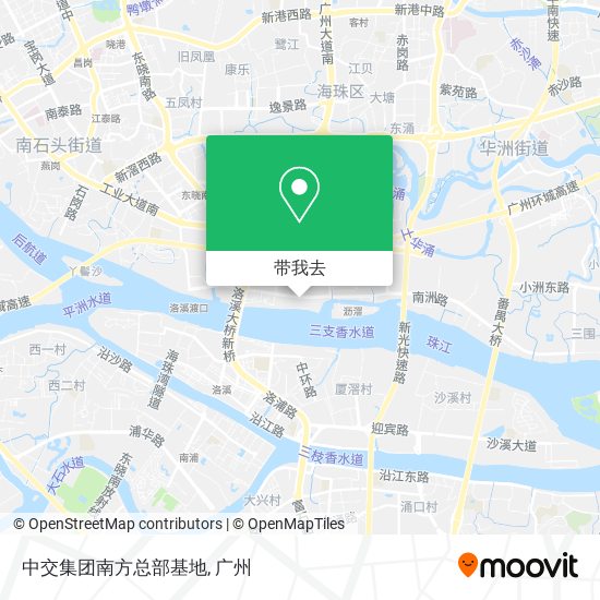 中交集团南方总部基地地图