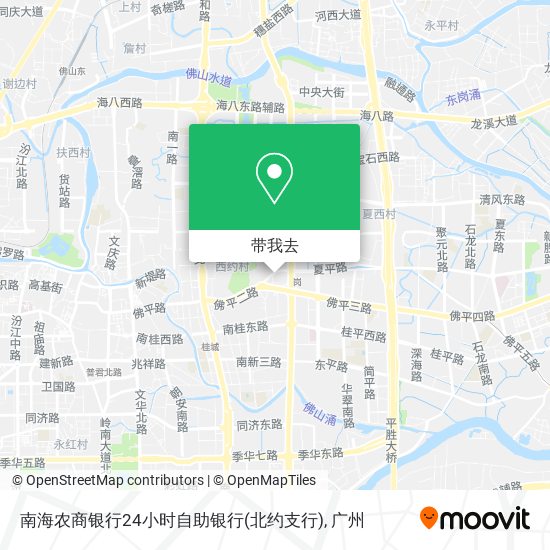 南海农商银行24小时自助银行(北约支行)地图