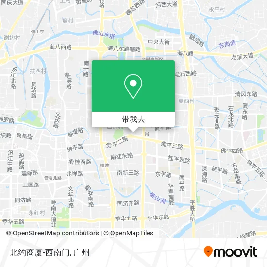 北约商厦-西南门地图