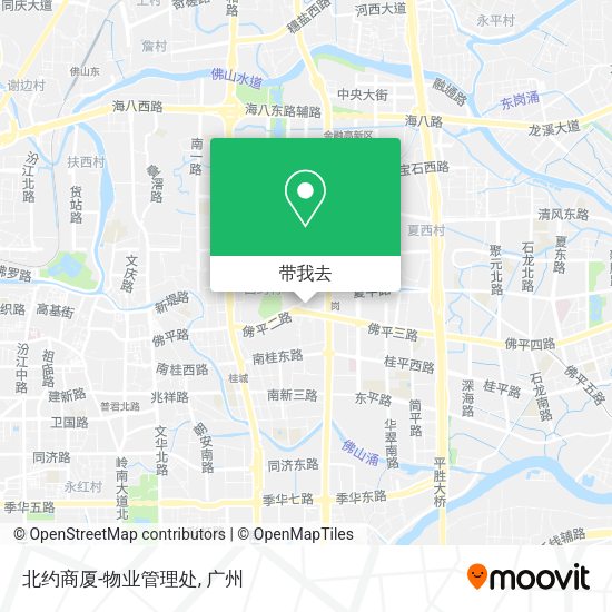 北约商厦-物业管理处地图