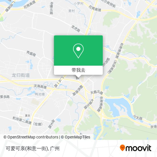 可爱可亲(和意一街)地图