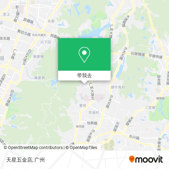 天星五金店地图