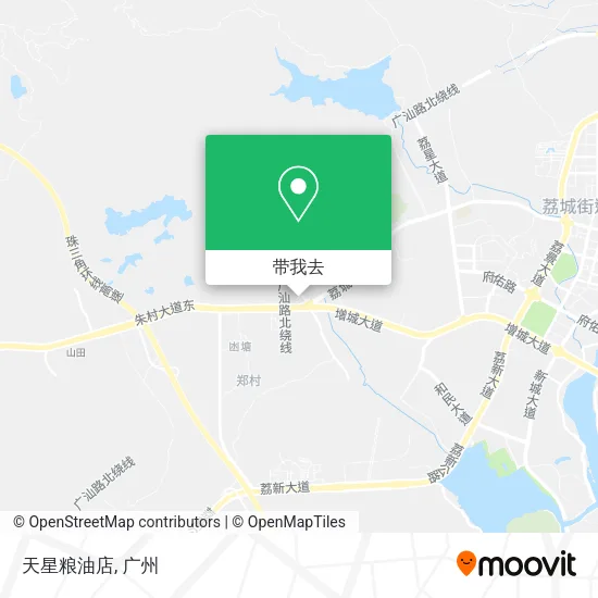 天星粮油店地图