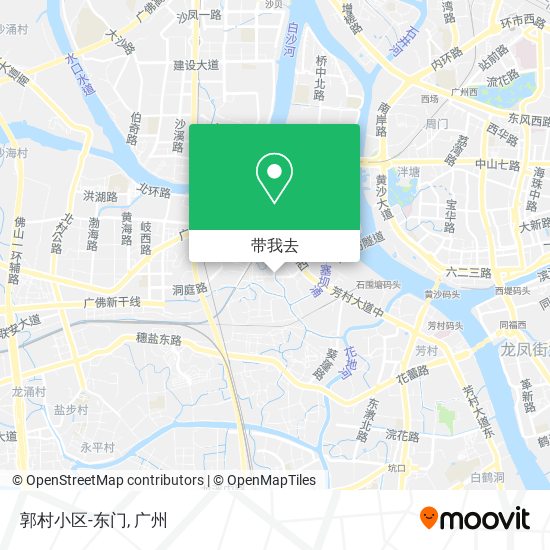 郭村小区-东门地图