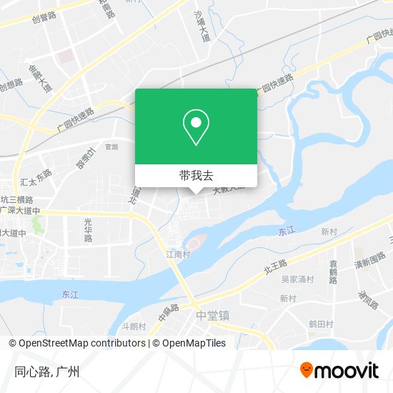 同心路地图