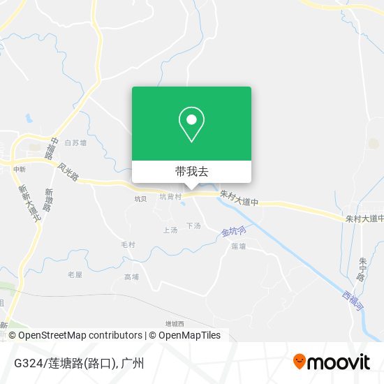 G324/莲塘路(路口)地图