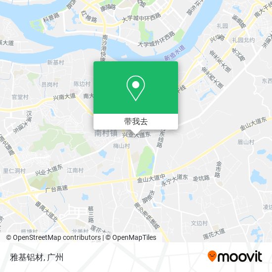 雅基铝材地图